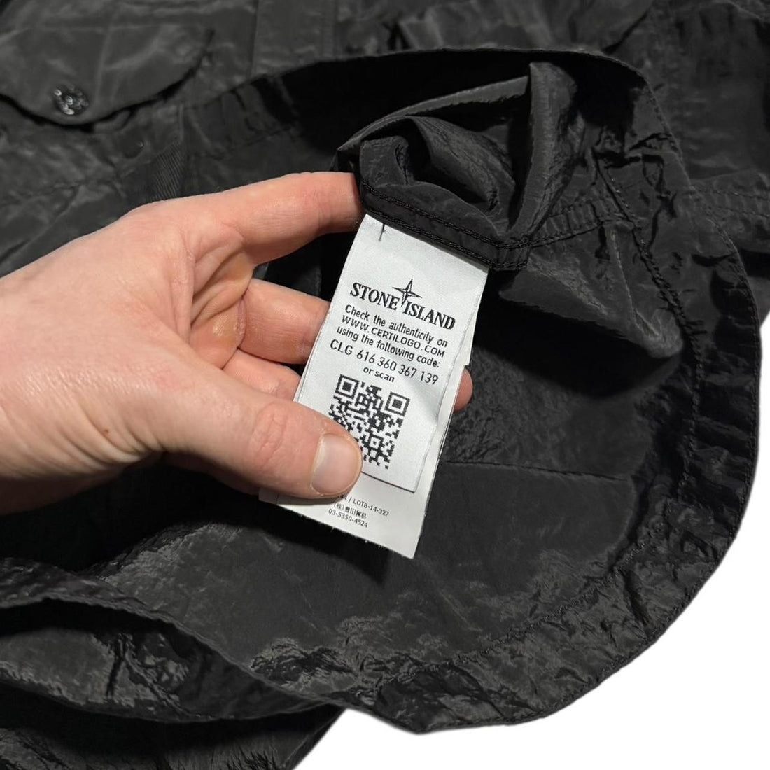 Stone Island Double Pocket Nylon Overshirt