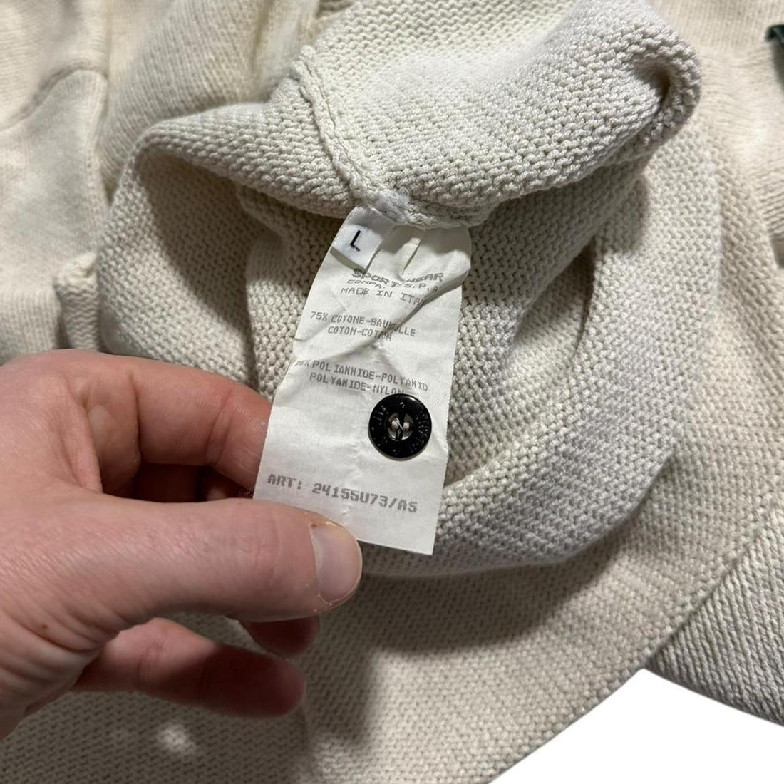 Stone Island S/S 1996 knit Pullover Jumper