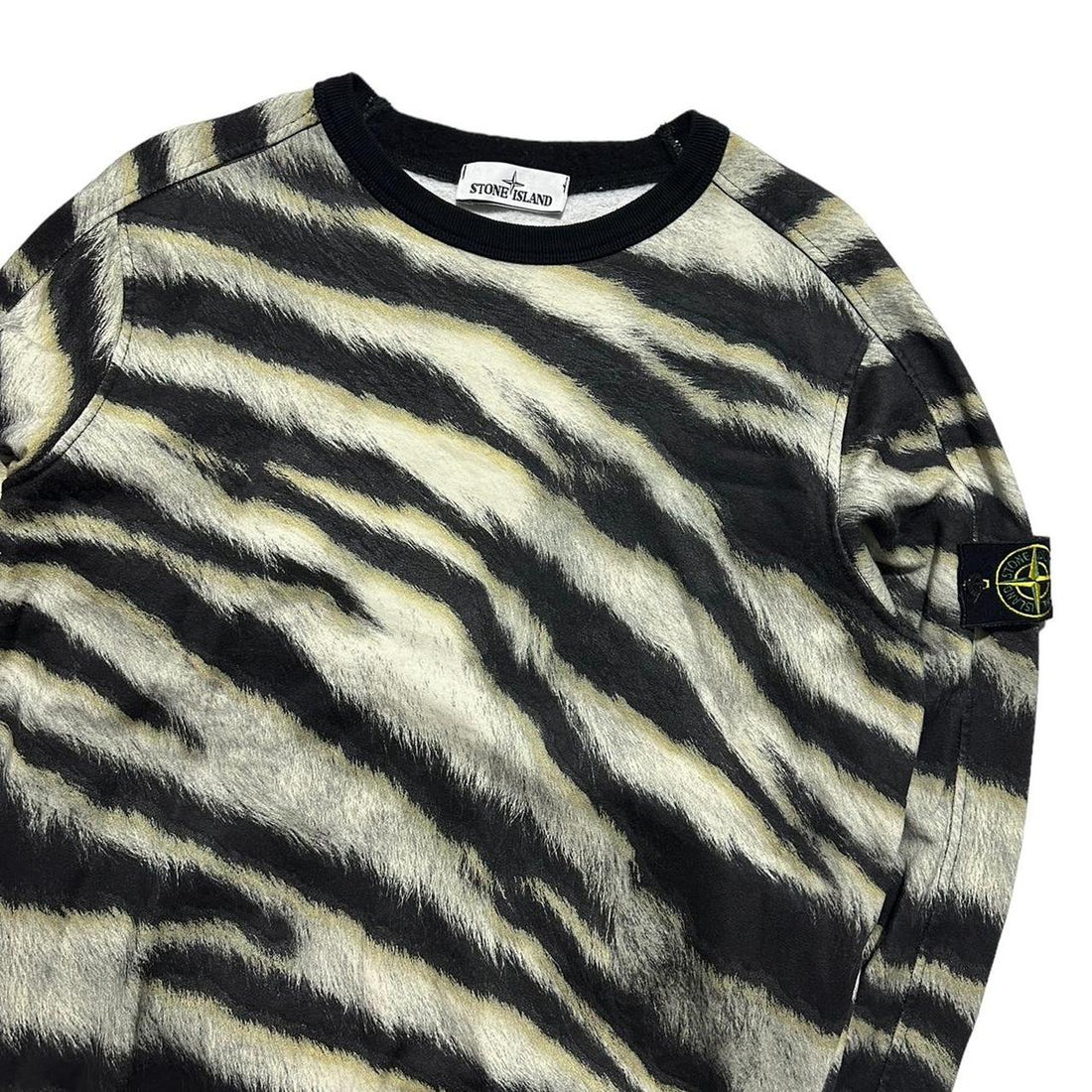 Stone Island Zebra Pullover Crewneck