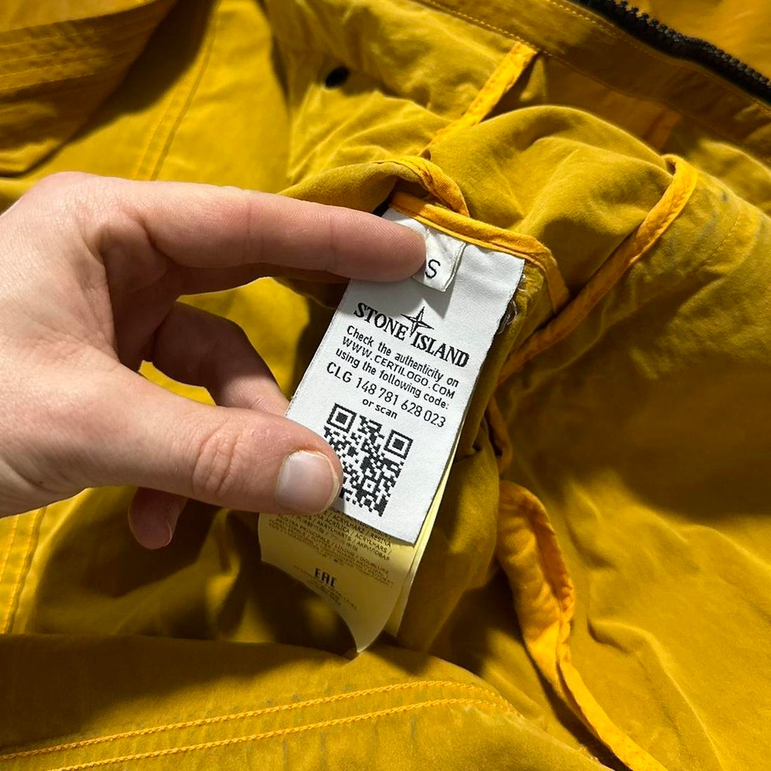 Stone Island Nylon Metal Flock Jacket