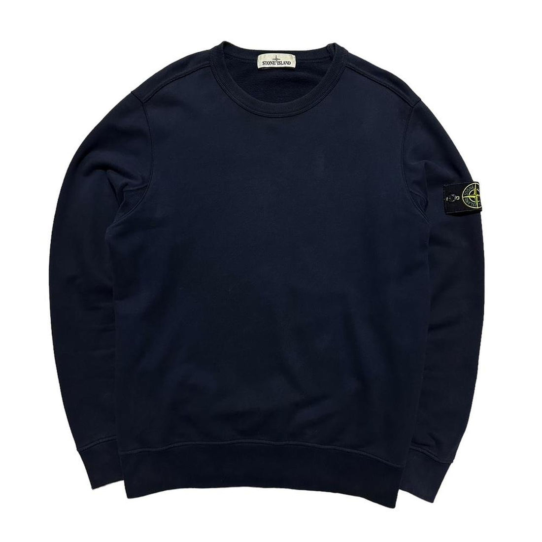 Stone Island Dark Blue Pullover Crewneck