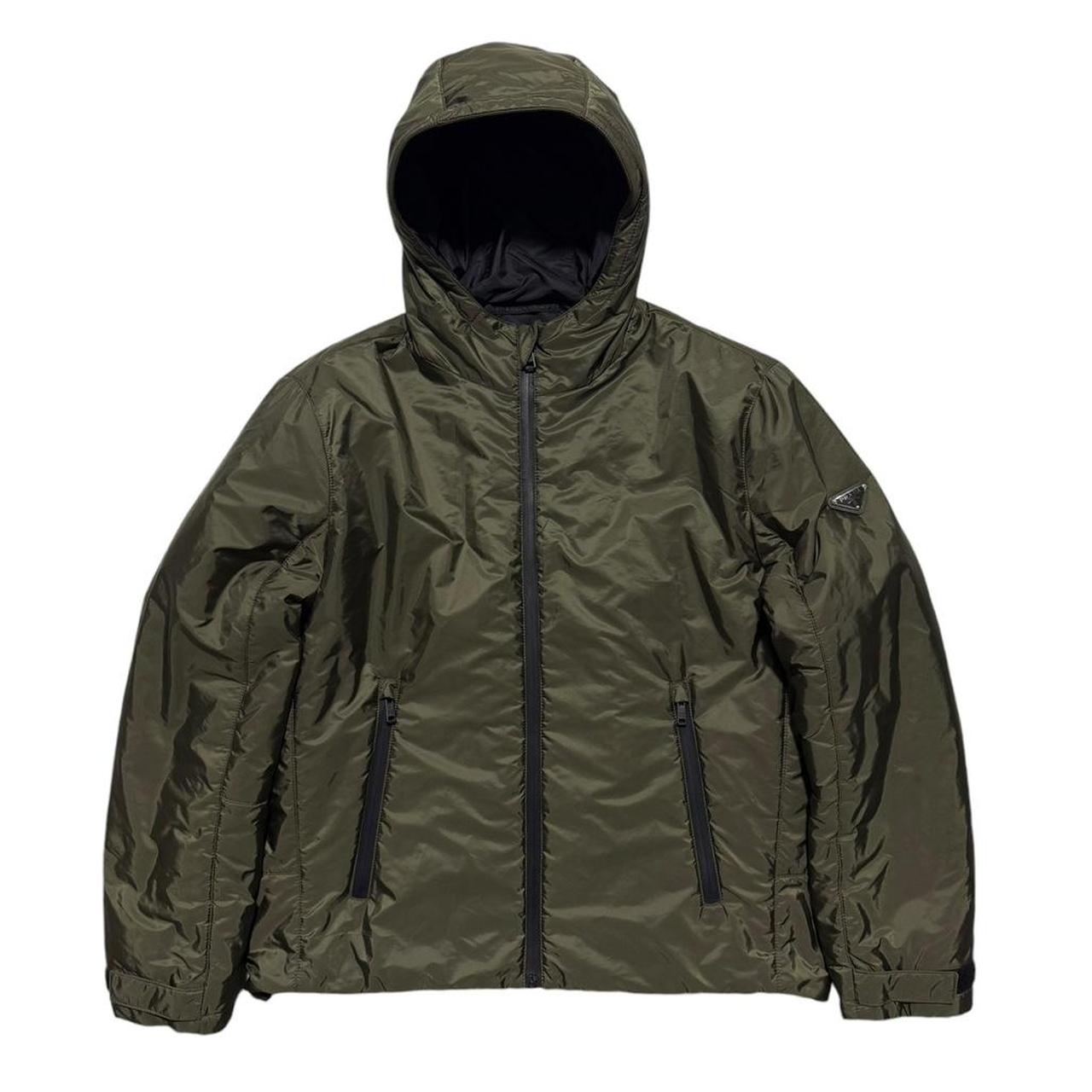 Prada nylon down jacket best sale