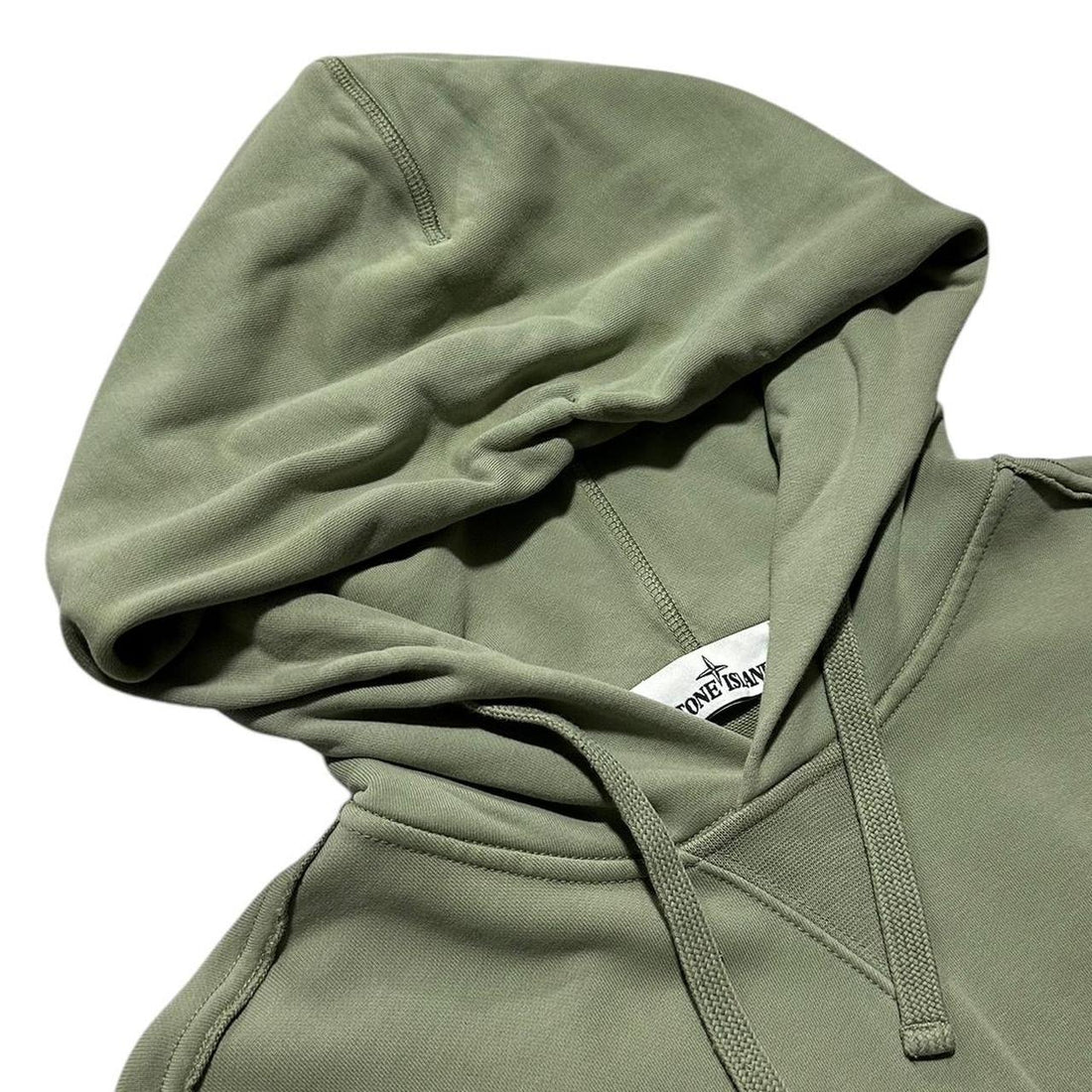 Stone Island Green Pullover Hoodie