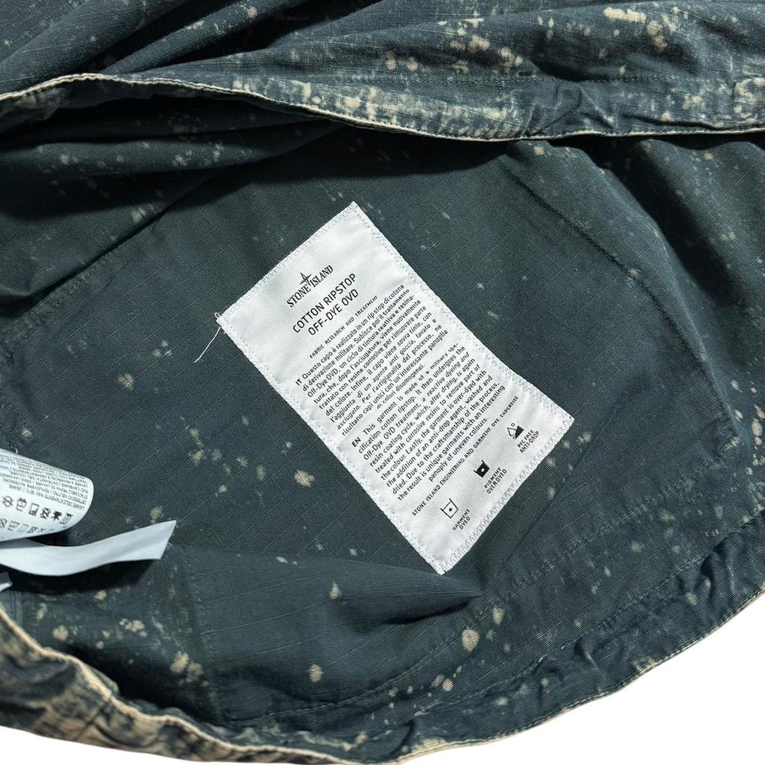 Stone Island Cotton Ripstop Acid Dyed Jacket