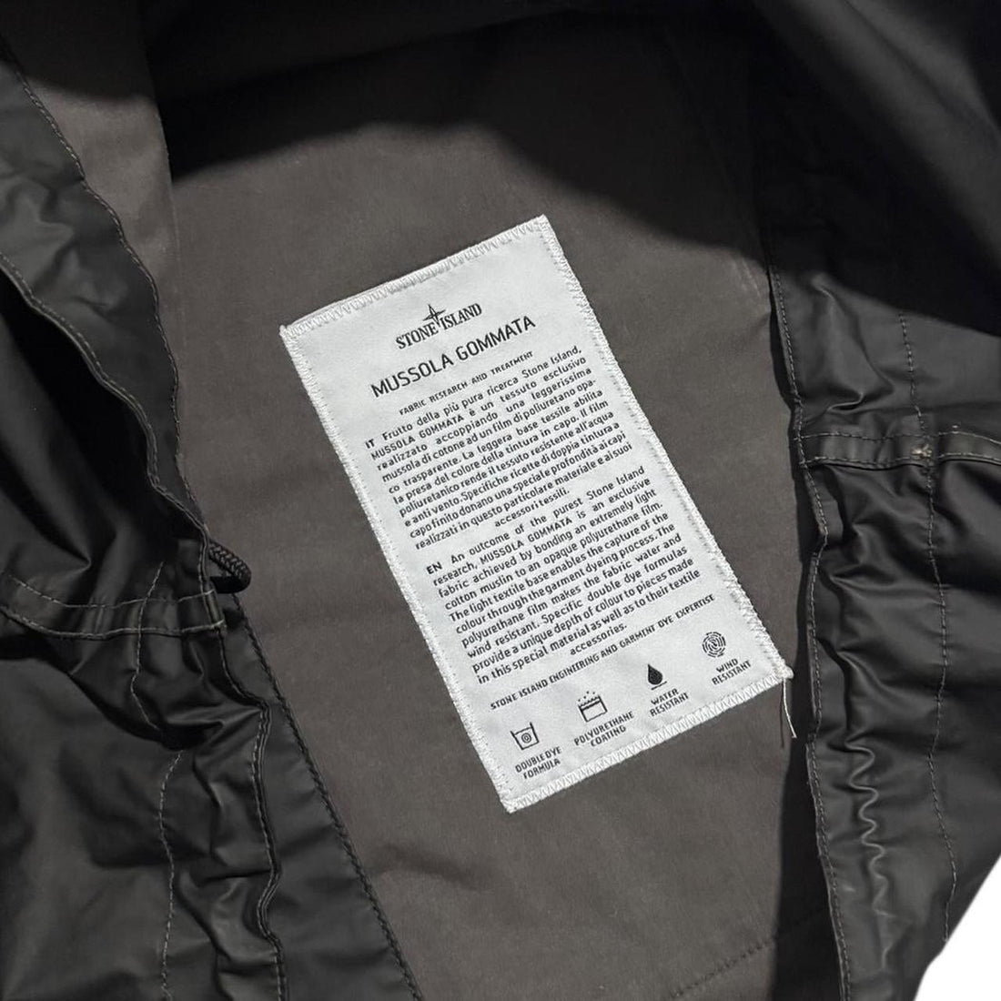 Stone Island Mussola Gommata Jacket