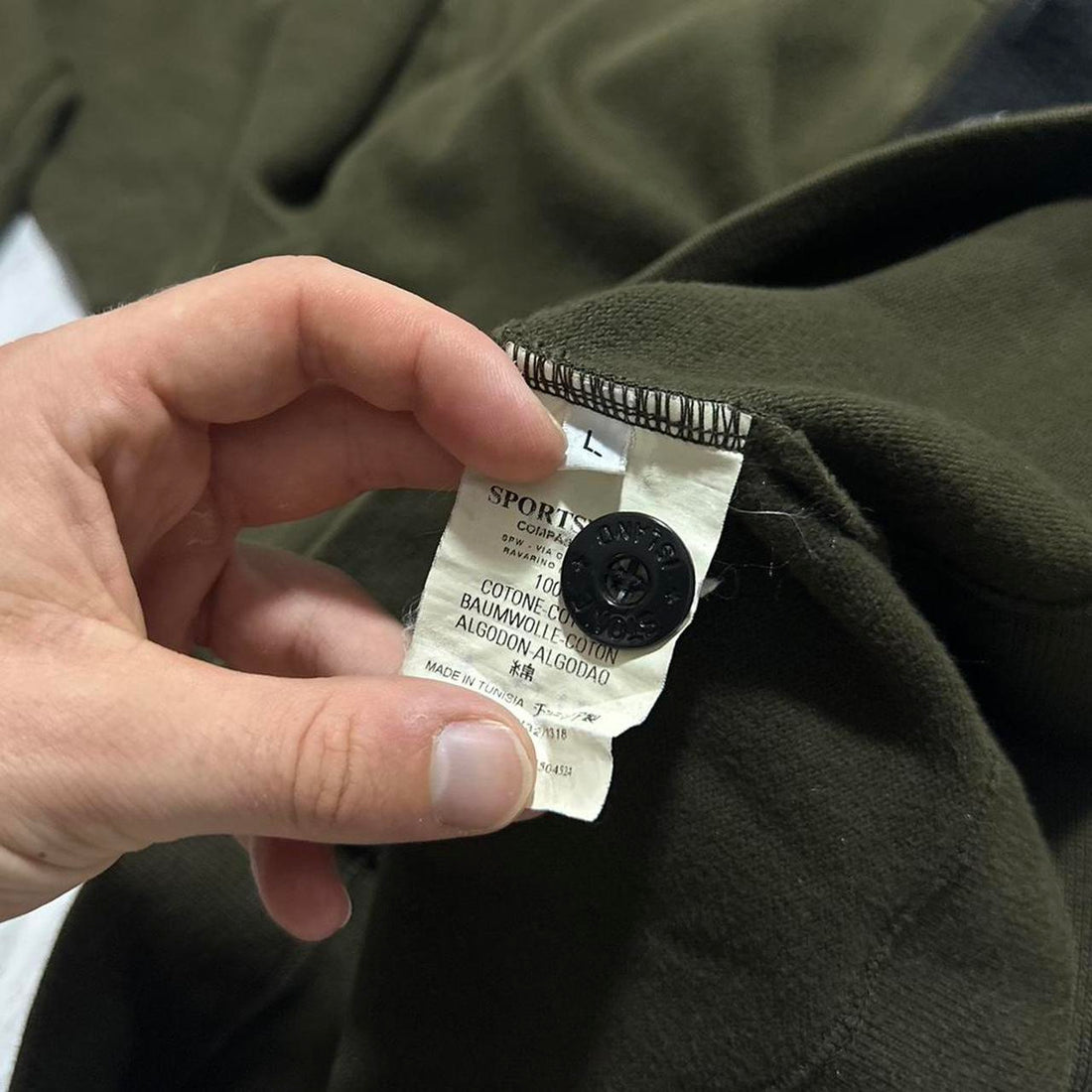 Stone Island Quarter Button Up