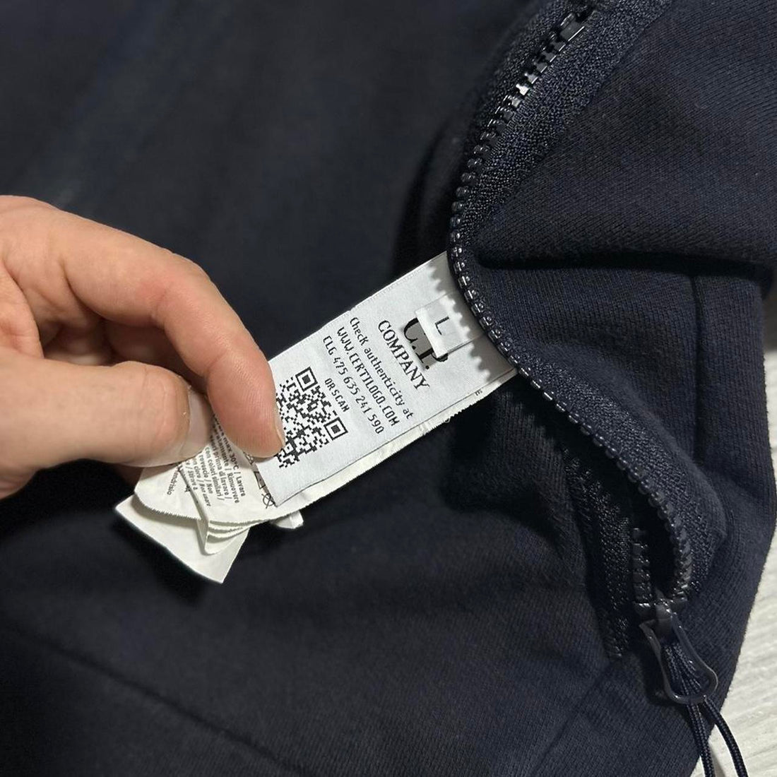 CP Company Full Zip Goggle Hoodie