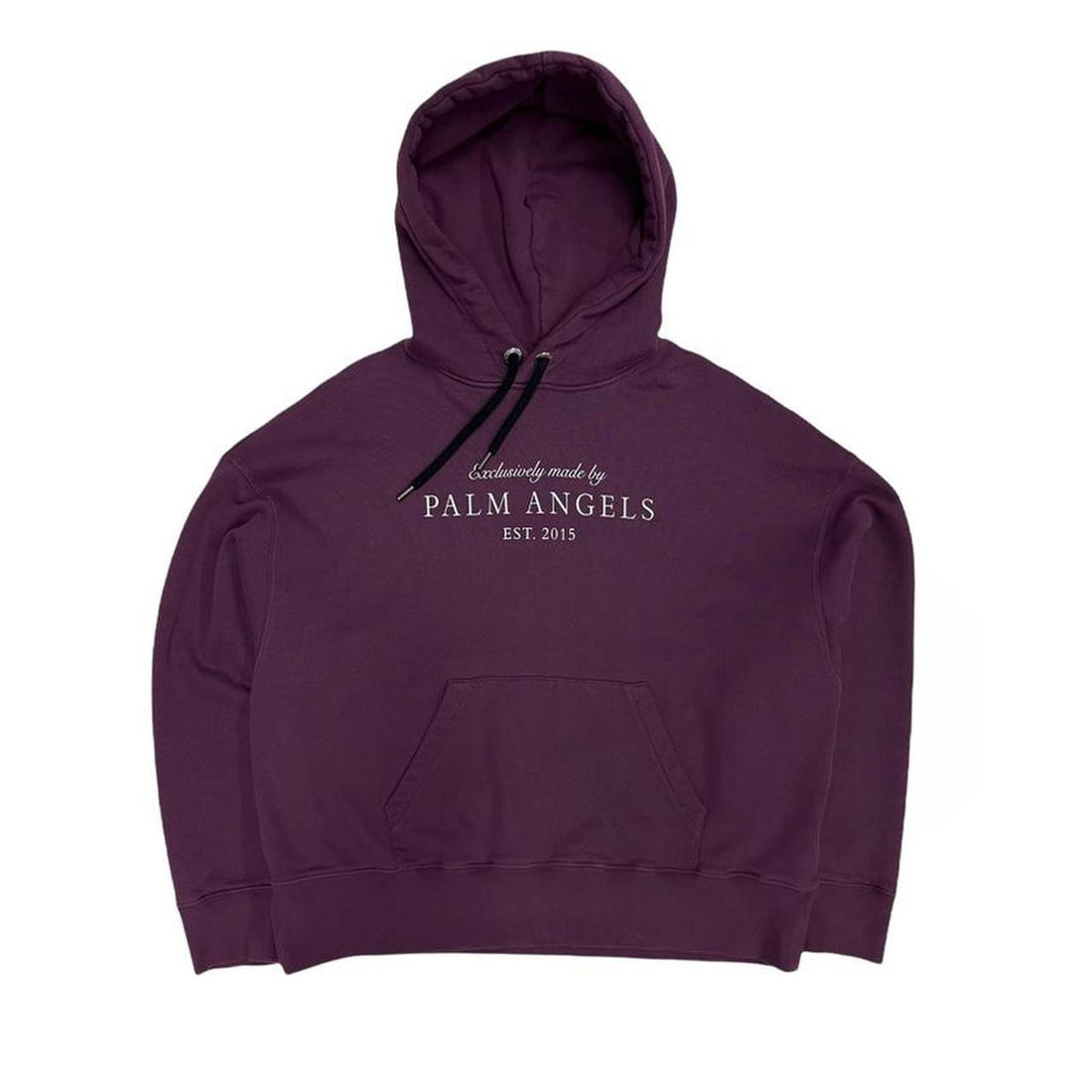 Palm Angels est. 2015 burgundy hoodie