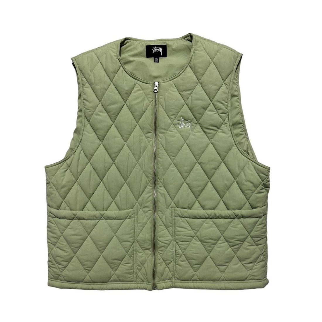 Stussy Diamond Quilted Vest Gilet