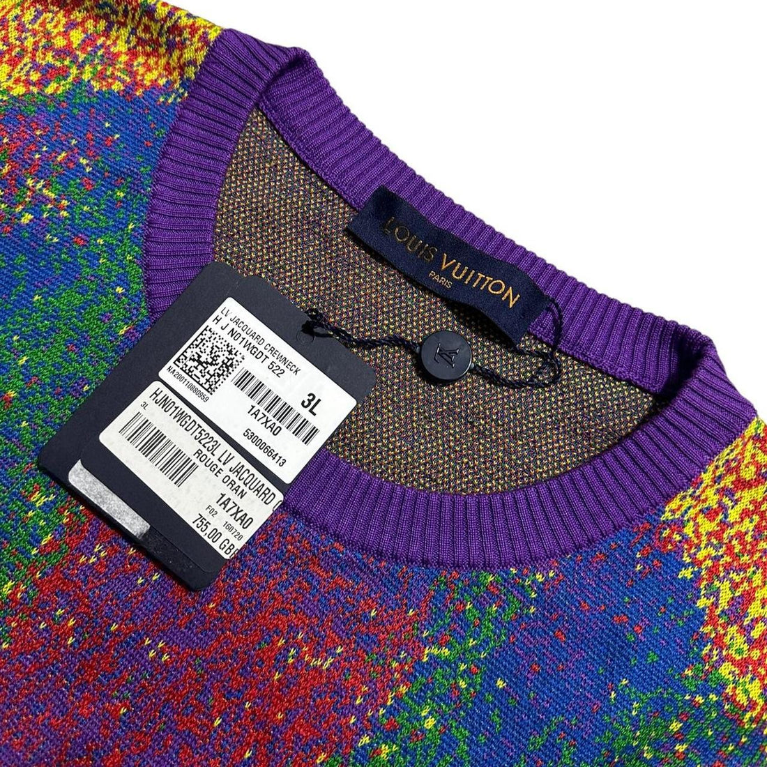Louis Vuitton Infared Multicoloured Crewneck