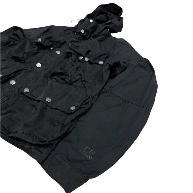 CP Company S/S 2007 black multipocket nylon jacket