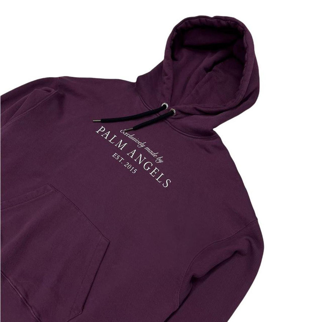 Palm Angels est. 2015 burgundy hoodie