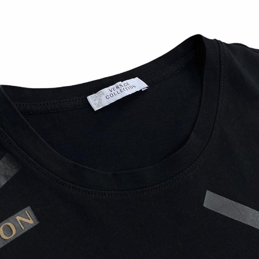 Versace black logo t-shirt