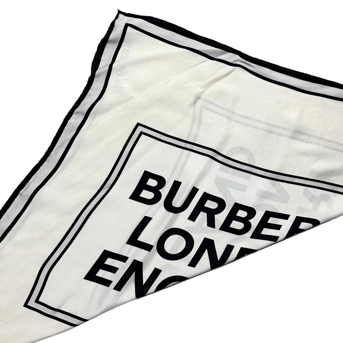 Burberry London England Silk Scarf